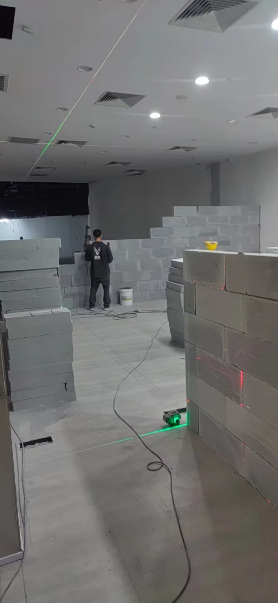 厂房/办公隔墙场景图